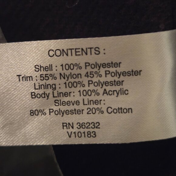 GALLERY NEW YORK  raincoat jacket - removeable lining and detachable hood - Picture 8 of 9